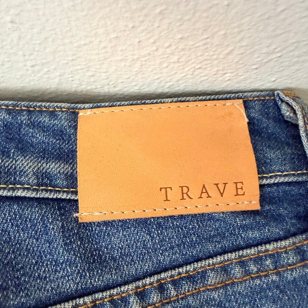 TRAVE Colette Raw Hem Cropped Flare Jeans Womens 26 NWT - Picture 8 of 10